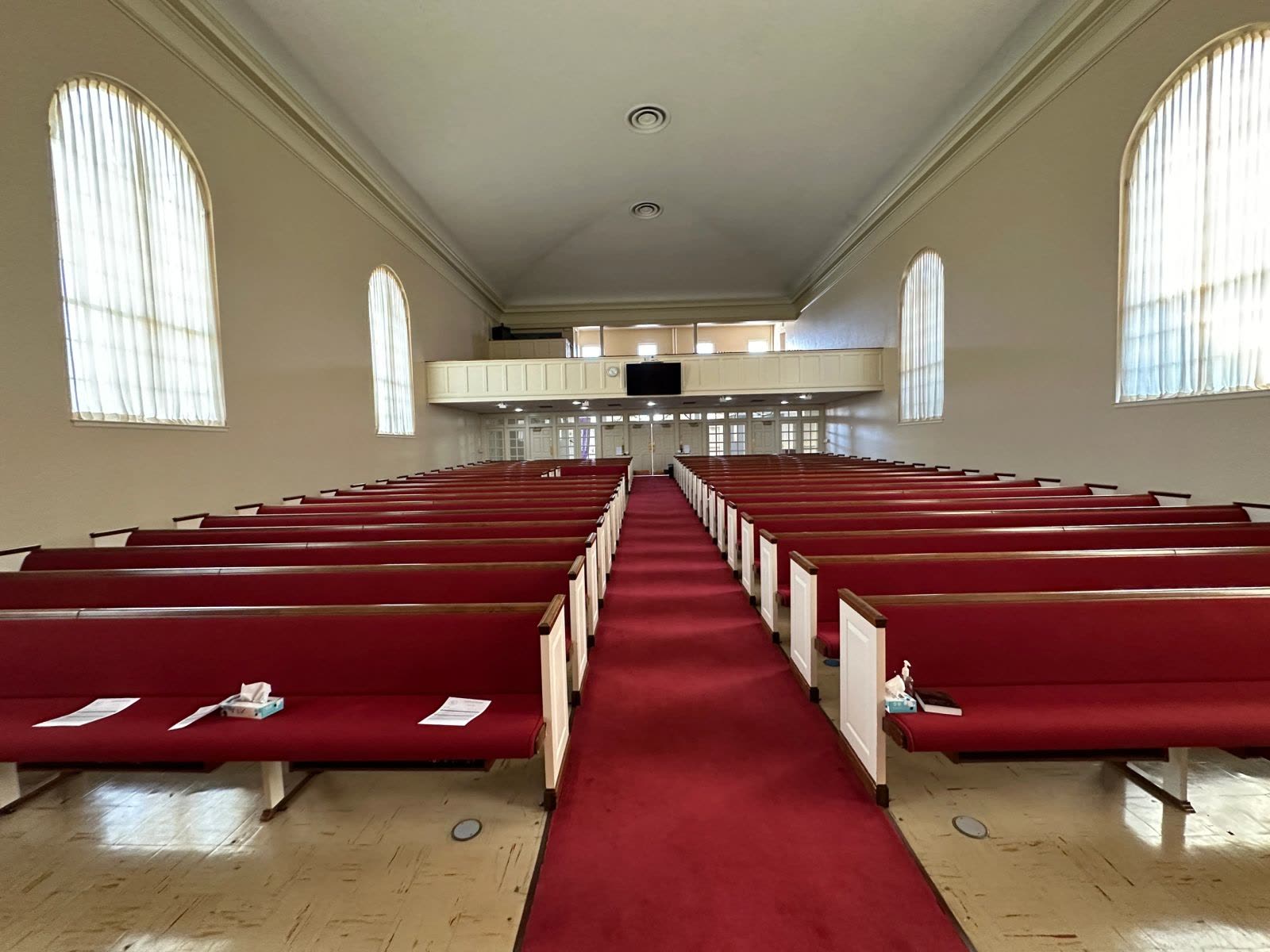 1401 S Covell Ave — 1st Baptist Church interior and exterior photo